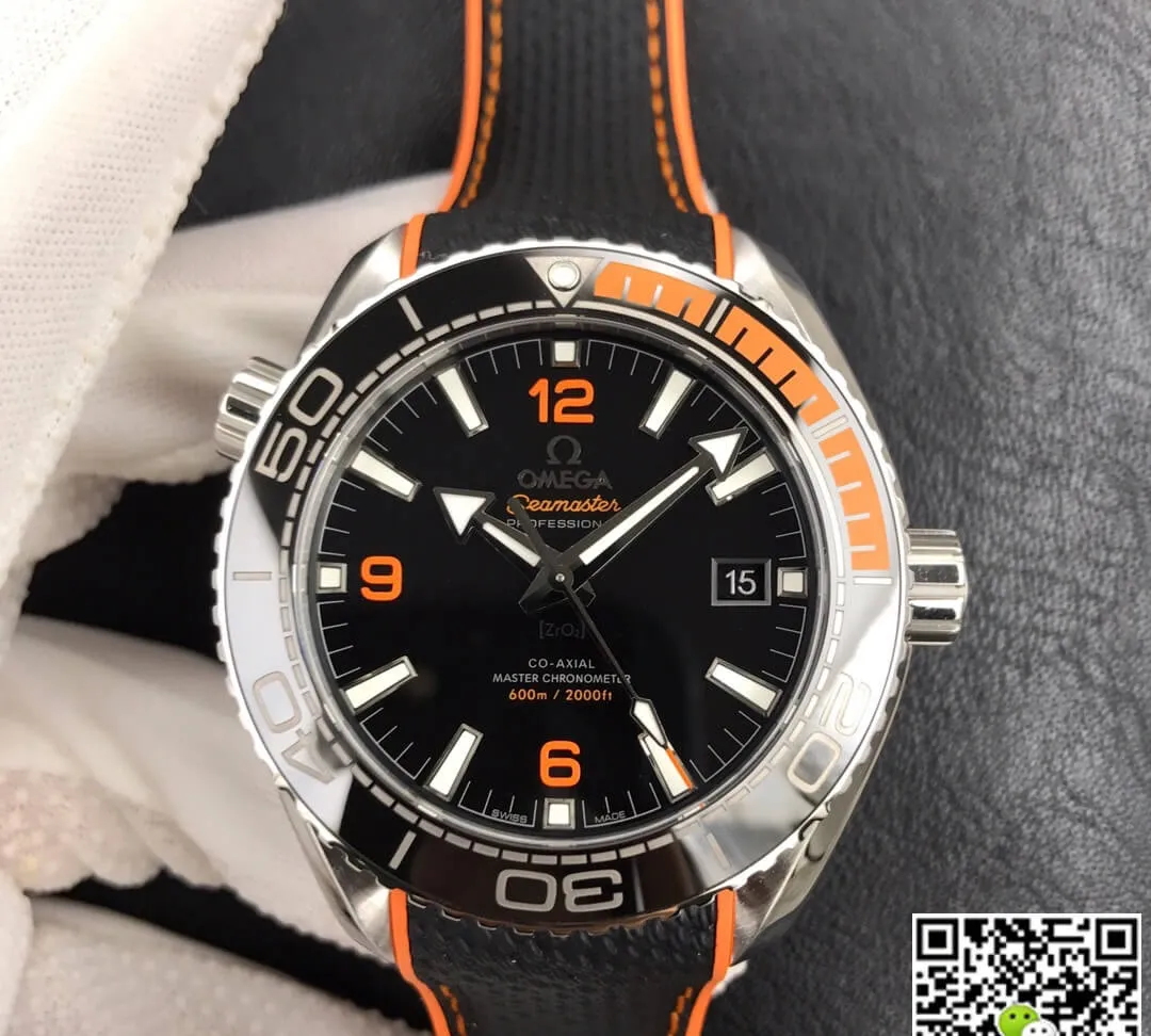 Omega Seamaster 215.32.44.21.01.001 VS Factory 1:1 Best Edition Replica Watch Black Strap